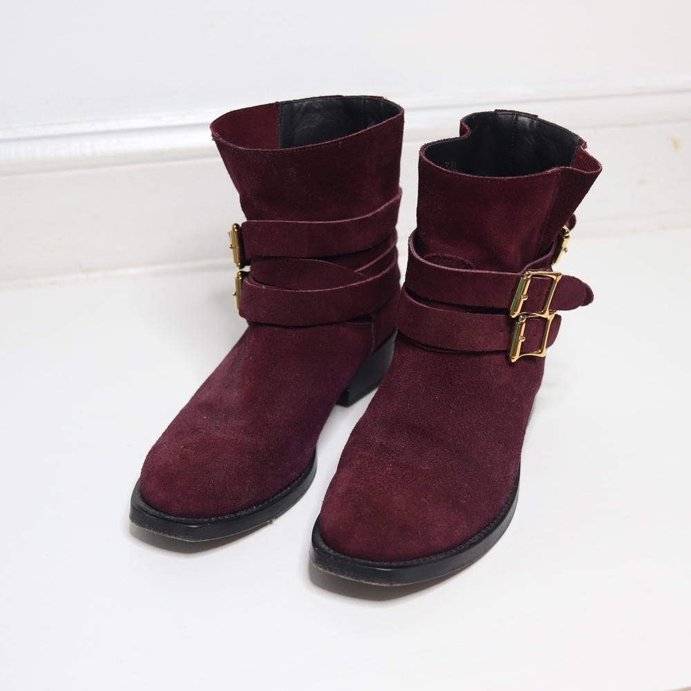 Rupert Sanderson Parnassus Suede Ankle Boots 38 - Picture 3 of 13